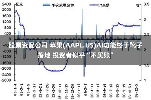 股票资配公司 苹果(AAPL.US)AI功能终于靴子落地 投资者似乎“不买账”