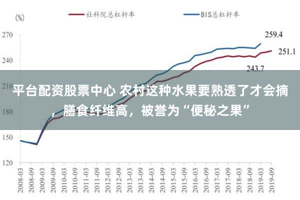 平台配资股票中心 农村这种水果要熟透了才会摘，膳食纤维高，被誉为“便秘之果”