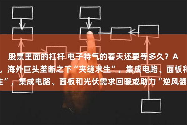 股票里面的杠杆 电子特气的春天还要等多久？A股龙头股价、业绩双杀，海外巨头垄断之下“夹缝求生”，集成电路、面板和光伏需求回暖或助力“逆风翻盘”